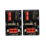 2Pcs 350W 2 Ways Crossover Audio Board Tweeter Bass Speaker Frequency Divider for 4-8Ohm DIY Speaker Filter 2800HZ