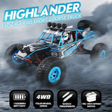 Q39 1:12 RC Car Toy High-speed Vehicle Desert Off-road Climbing Truck Full-scale 2.4G Drive Children's Toy for Boy