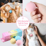 3 Pcs Simulation Sound Cat Ball Toys for Cats Pet Interactive Catnip Funny Toy Selfplaying  Kitten Toy Training Supplies for Cat