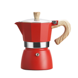 Moka Pot Hand Brewed Coffee Pot Household Italian Espresso Coffee Machine Espresso Bottom Filter Pot High Pressure Extraction