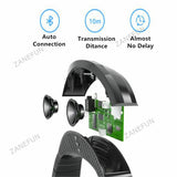 2 in 1 Neck Cooler &amp; Bluetooth Speaker Electric Fan Music Center Sound Box Neck Fan Super Bass Speaker Fan Factory Creative Gift