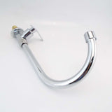 360 Rotate Kitchen Faucet Head Single Hole Cold Water Spout Stream Sprayer Silver color Faucet Sink Tap Home Accesories O1