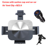 15W Car Wireless Charger Fold Screen Auto Clamp Qi Fast phone Holder Mount Charging Station For Samsung Galaxy Z Fold 3 2 iPhone