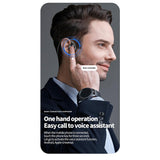 M1s Bone Conduction Headset Bluetooth-compatible 5.3 Noise Canceling Ear Hook Sports Business Headphones