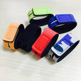 Reusable Fishing Rod Tie Holder Strap Suspenders Rod Belt Hook Loop Cable Ties Fishing Tackle Box Accessories