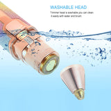 2 in 1 Electric Epilator Eyebrow Trimmer Flawless Facial Hair Remover Painless Mini Electric Razor Women Shaver Bikini Trimmer