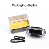 2020 New Creative Waterproof Outdoor Endless Runway Cycling Taillight 200 Meters Safety Warning Light Cycling Parts Bike Light