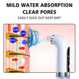 Blackhead Remover Vacuum Pore Cleaner Ultrasonic Skin Scrubber Face Cleaning Bubble Skin Cleaner Peeling Cavitation Face Lifting