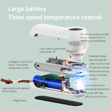 Portable Thermal Plastic Bag Sealer Household With Blade Heat Bag Sealing Machine Mini USB Charging Kitchen Sealer with Magnet