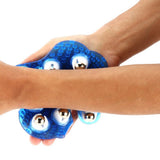 9 Balls Roller Body Massage Glove Muscle Pain Relief Relax Anti Cellulite Massager For Neck Back Shoulder Buttocks  XA27Z