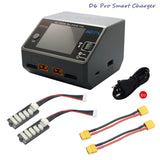 D6 Pro AC/DC AC 200W DC 650W 15A Dual-channel Smart Charger with Wireless Charging for LiHv/LiPo/LiFe/Lilon/Lixx 1~6S Batteries