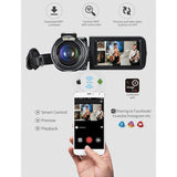Digital Camera 1080P Full HD Ordro Z20 IR Night Vision Vlog Cameras Camcorder for Blogger YouTube Videos Shooting