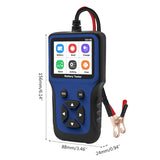 12V Car Battery Analyzer 100 to 2000 CCA for Lead-acid AGM GEL EFB Battery USB Printing