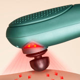 NEW Handheld Back Massager Cordless Neck Massager with 6 Massage Nodes Body Massager for Back Pain Relief and Muscle Relax USB