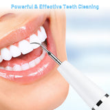 Ultrasonic Electric Dental Scaler Sonic Double LED Tooth Calculus Remover Oral Hygiene Smoke Stains Tartar Cleaner Teeth Whiten