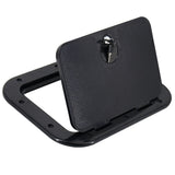 Marine Boat Access Hatch Cover - Round, Screw Out Deck Inspection Plate, Anti-aging, 248 X 378mm