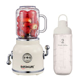 TINTONLIFE 220V Juicer Electric Multifunction Juice Blender Fruit Vegetables Food Maker With 550ml/600ml Portable Juice Cup