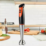 Electric Immersion Hand Blender Stick Mixer 750W One-Touch Control For Soups Sauces Baby Food