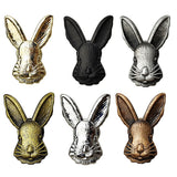 Cabinet Door Handle Nordic Style Rabbit Shape Cupboard Handles Drawer Pulls 4.9*3.5cm Drawer Handles Brass Furniture Hardware