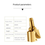 Stainless Steel Ear Nose Trimmer Razor Safety Care &amp; Portable Glasses Case Hard Wooden Grain Spectacle Frame Box