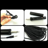 6.5mm Microphone Mic for Erhu Saxophone Violin Musical Instrument Eco-Friendly Lavalier Lapel Micro