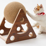 Cat Toy Interactive Cat Scratcher Board Kitten Sisal Rope Ball Scratch Paws Pet Grinding Scratching Cats For Scratcher Toys
