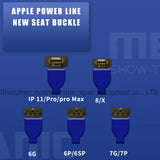 IPhone/Android Switch Power Supply Test Cable Mobile Boot Line For iP6/7/8/X/XS MAX/11/11Pro Samsung Huawei Oppo Xiaomi
