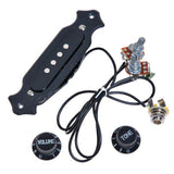 2sets Pre-Wired Cigar Box Guitar Pickup with Volume &amp; Tone for electric guitar