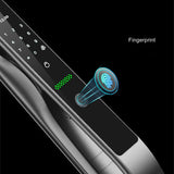 Eye Cat Camera Wifi Smart Fingerprint Lock Password RFID Electronic Digital Door Lock Usmart Go APP Unlock With Lock Cylinder