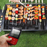 Wireless Waterproof Digital Cooking Meat Food Thermometer for Oven Grilling Smoker BBQ
