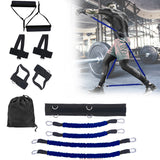 Resistance Band Boxing Muay Training Stretching Strap Set Gym Workout Fintess Exercises Waist Leg Strength Training Belt