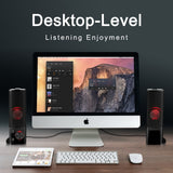 Redragon Orpheus GS550 Aux 3.5mm Stereo Surround Music Smart Speakers Column Sound Bar Computer PC Home Notebook TV Loudspeakers