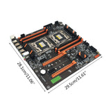 F19E X99 Dual Server Computer Motherboard LGA2011-3 CPU DDR4 Memory Game Mainboard Module for In-tel