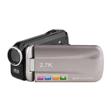 1080P/2.7K HD Digital Video Camera DV Camcorder 3 Inch LCD Touchscreen 18X Zoom Built-in LED Fill-in Light for Teenager Beginner