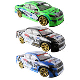 Remote control car 1:10 70Km/H 2.4G RC Car 4WD Double Battery High Power LED Headlight Racing Truck Drift Racing Car