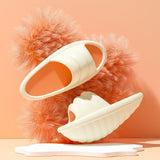 Women Weight Loss Massage Slippers Women's Slide Sandals Eva Material Thick-Soled Postpartum Massage Slim Legs Shake Shoes