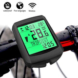 New Cycling GPS Bike Computer Luminous Odometer LCD Display Digital Wireless SpeedMeter Cycling Speedometer