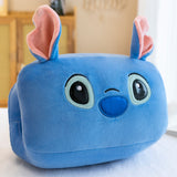 30x25cm Cute Cartoon Dinosaur Hand Warmers Soft Plush Toy Lying Down Pillow Winter Thickening Warm Supplies Plush Hand Warmer