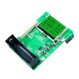 18650 Lithium Battery Capacity Tester MAh MWh Power Bank Detector Module 128X64 LCD Battery Capacity test 0~9999mAh