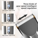 Professional Hair Clippers for Men Cordless Hair Cutting Kit with Ceramic Blades Shaving Razor Haircut Shaver Trimmer Men Barber