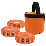 Magnetic Emergency Roadside Safety Light IP44 Road Flares Rescue Light LED Strobe Warning Light Flashlights Car Beacon Lamps