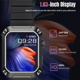 Smart Watch S2 Bluetooth Call Heart Rate Blood Oxygen Monitoring Fitness Tracker Bracelet Men Outdoor Sport Smartwatch