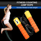 Electronic Counting Skip Rope Man Women Lose Weight Adjustable Fast Speed Counting Jump Ropes Indoor Portable Fitness Equipments