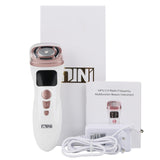 Mini HIFU Machine Ultrasound Slimmer RF Radiofrecuencia EMS Microcurrent 3D Roller Neck Lifting Anti Wrinkle Face Body Massager