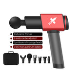 Super Quiet Massage Gun Muscle Body Relax Massager Cordless Electric Handheld Fitness Tools Vibrating Fascia Gym