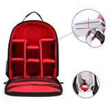 Waterproof Outdoor Camera Backpack Video Digital DSLR Bag Multi-functional Soft Padded Bag Case for Nikon Canon Sony