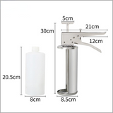 Stainless steel Burger Sauce Gun Salad Dressing Dispenser 10g 20g Hamburger Jam Filler Bottle Squeezer Burgers Shop Equipment