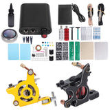 Complete Tattoo Kit Practice Skin Coil Tattoo Machine for Beginner for Tattoo Salon