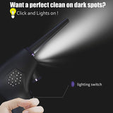 Compressed Air Duster, 45000 Rpm Rechargeable Cleaning Air Can for Keyboard Computer Utility Room Car Interior