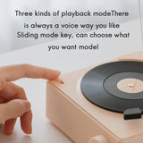 Bluetooth Speaker Wireless Music Speaker Clocks Music Box Retro TF Card MP3 Speakers With Alarm Clock Charging